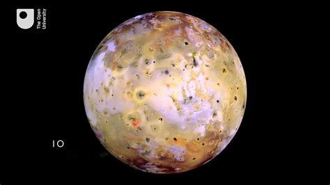 Jupiters Moon Io The Most Volcanically Active Body In The Solar