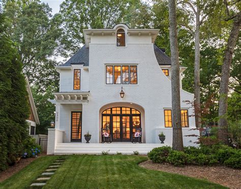 Unique Custom Home With A Transitional Style Façade And Sophisticated