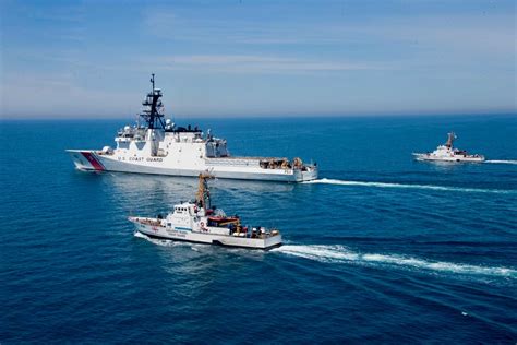 Dvids News Uscgc Hamilton Conducts Exercises With Georgian Coast Guard