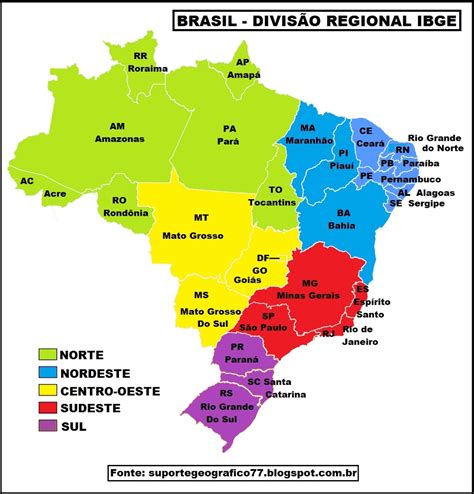 Clone Of Brasil Dividido Pelo Ibge
