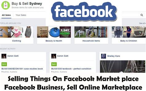 Selling Things On Facebook Market place - Selling Items On ...