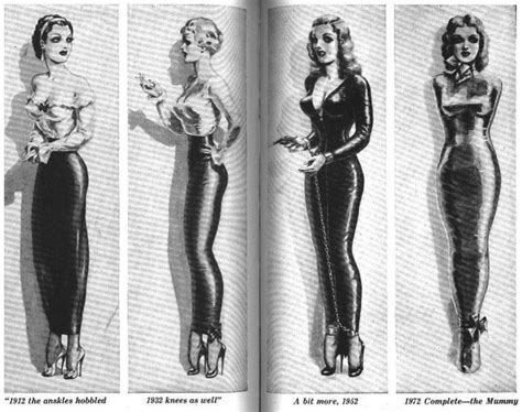 Fetish Wear Through The Decades Illustrated By John Willie From Bizarre Magazine C S