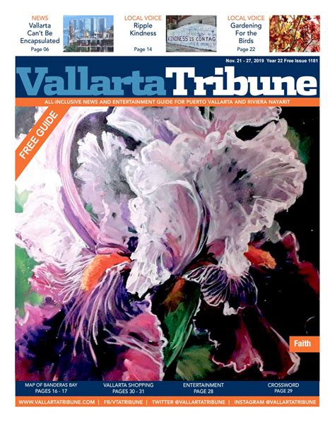 Vallarta Tribune Issue 1181 November 21 27 2019 By