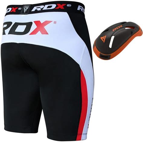 Rdx Mb Groin Guard Thermal Compression Shorts Rdx Sports Uk