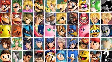 Super Smash Brothers Characters By Orderly Lemon On Deviantart