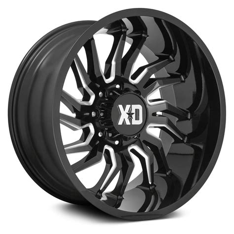 Xd Series Xd825 Buck 25 Chrome Powerhouse Wheels And Tires