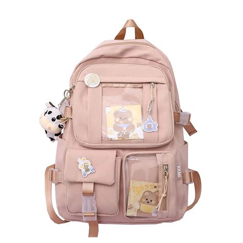 Buy Kawaii Backpack With Kawaii Pin And Cute Accessories Backpack Cute