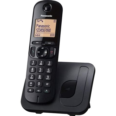 Panasonic Kx Tgc210 Teléfono Fijo Inalámbrico Negro