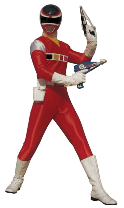 In Space Red Ranger Transparent By Camo Flauge On