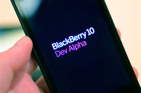 Blackberry 10 Dev Alpha Developer Testing Device Hands On Impressions