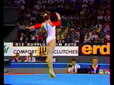 1989 Worlds Daniela Silivas FX EF YouTube