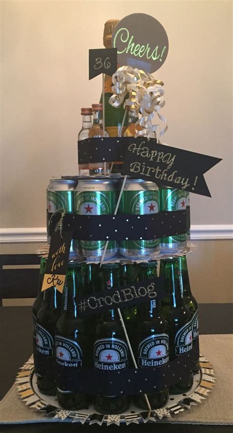 Beer Cake Tortas De Cerveza En Lata Decoraciones De Cumpleaños Para