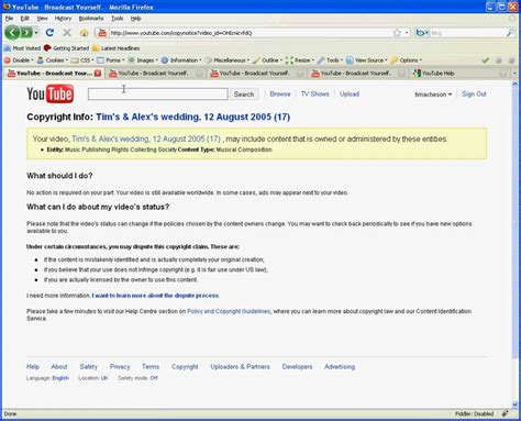 Youtube Copyright Infringement Notice Youtube