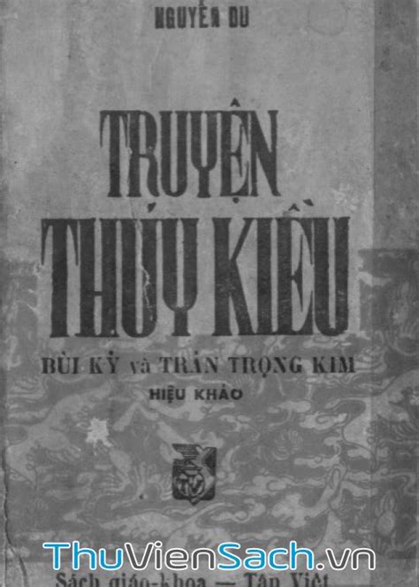 Sách Truyện Thúy Kiều Nguyễn Du Bùi Kỷ Pdf Download Thư Viện Sách