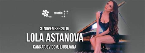 Lola Astanova Concerto Ljubljana Del 03 11 2019 Lola Astanova Italia