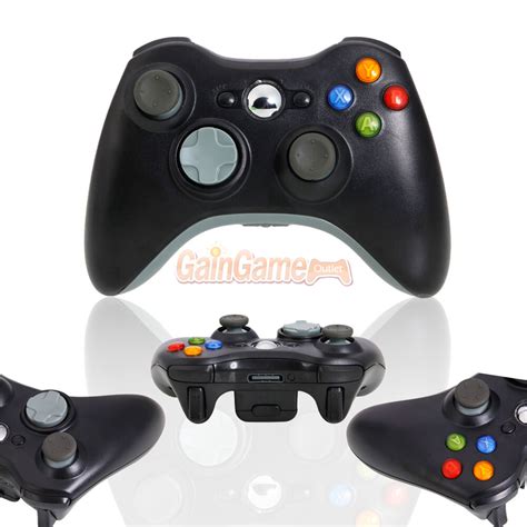 New Black Wireless Game Remote Controller For Microsoft