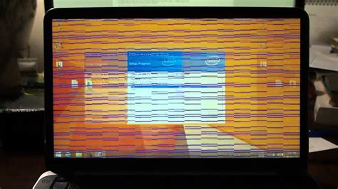 Dell Xps 13 Screen Garbled Flickering Problem L322x Youtube