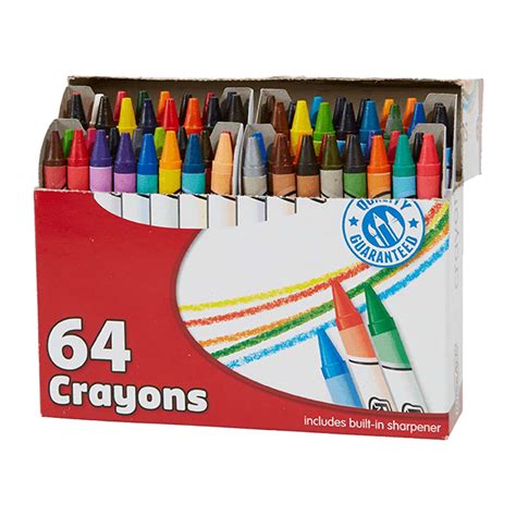 The Waxy Thickness Of Roseart Crayons Which Were Always More Difficult