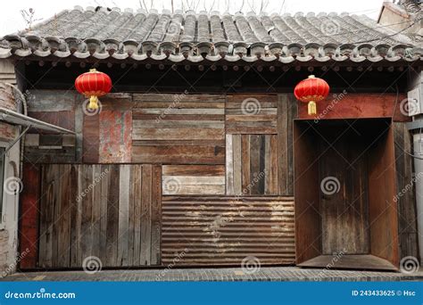 Traditional Architecture In Beijing S Hutongs Stock Image Image Of