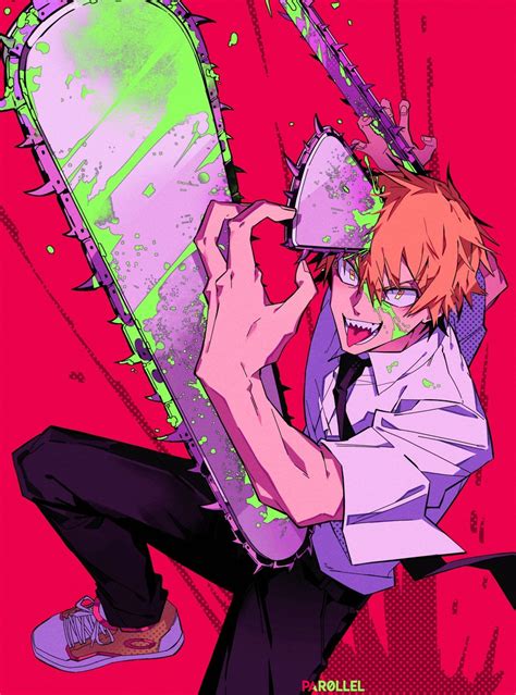 Denji Chainsaw Man Drawn By Par0llel Danbooru