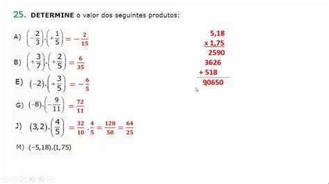 Divisão De Frações Exercícios