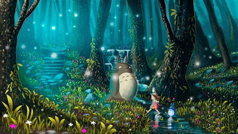 Studio Ghibli My Neighbor Totoro Totoro Wallpaper Coolwallpapersme