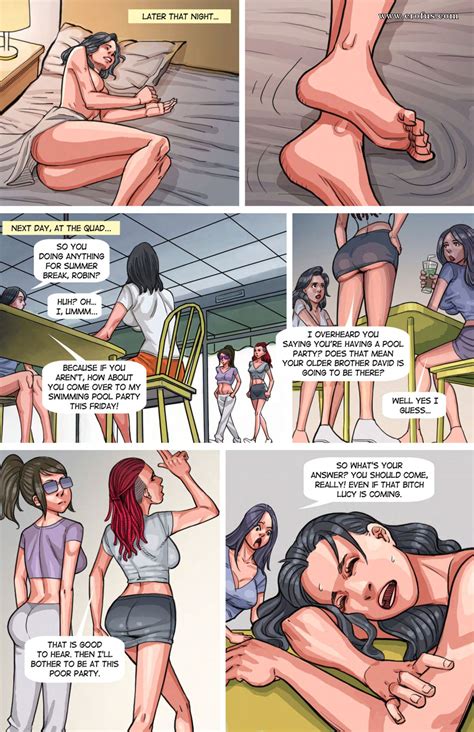 Page 5 Giantess Fan Comics Pool Party Growth Issue 1 Erofus Sex