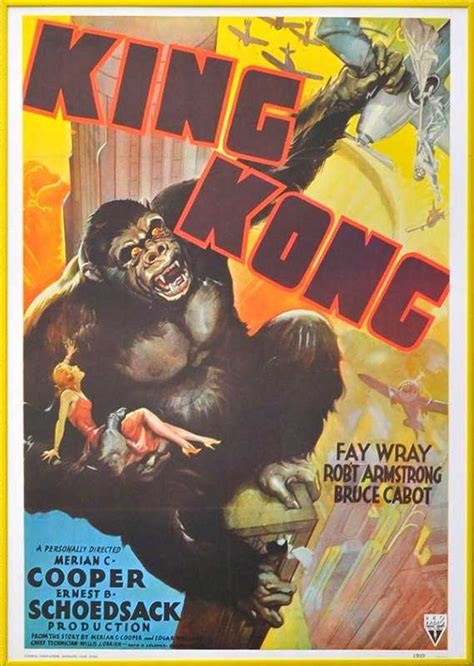 Vintage King Kong Movie Poster