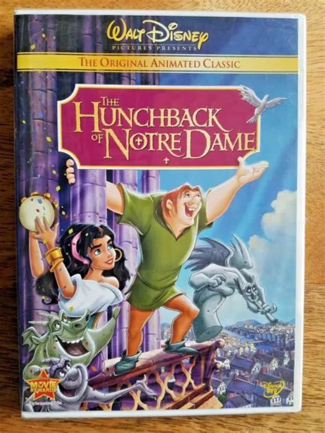 The Hunchback Of Notre Dame Dvd Walt Disney Animated Classic 1996 Movie