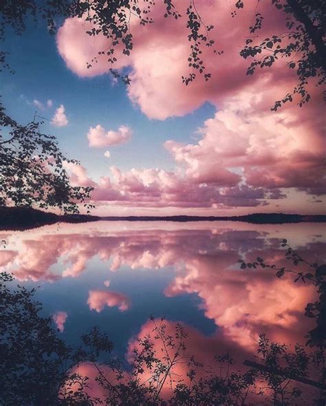 Aesthetic Pink Landscape Wallpapers Posted By Sarah Peltier