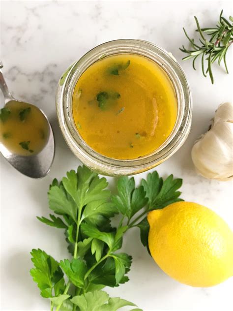 Rosemary Citrus Vinaigrette Fettys Food Blog