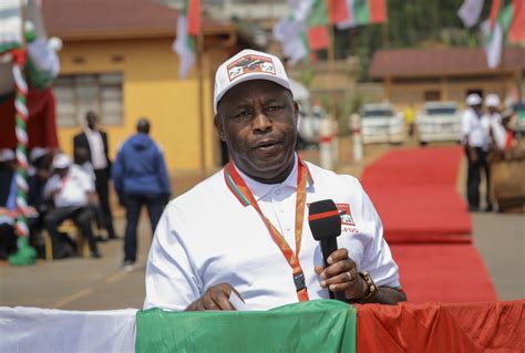 Burundis Ruling Party Picks General As Presidential Hopeful