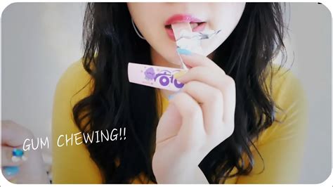 Asmr 🍬 Intense Gum Chewing No Talking Youtube