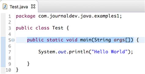 Public Static Void Mainstring Args Java Main Method Digitalocean