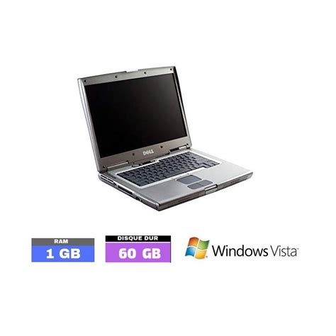 Dell Latitude D800 Sous Windows Vista Grade D Ram 1 Go N°030106