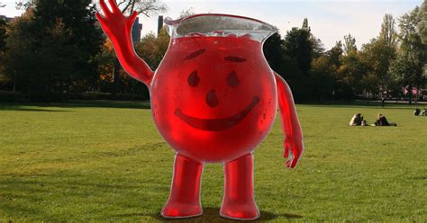 I just dyed my hair with koolaid and then got it out so easily! 'Kool-Aid Man' gets new look, new personality