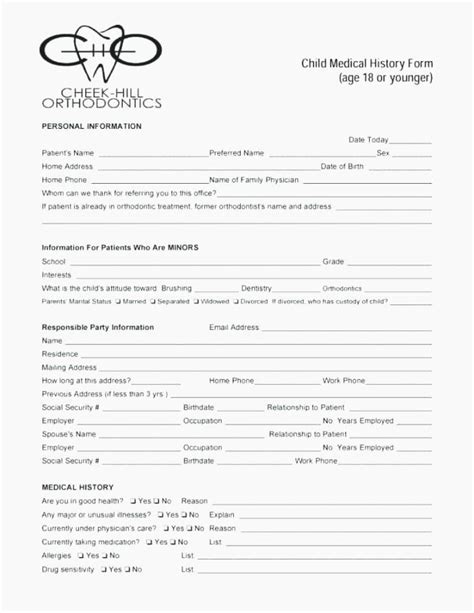 Free Printable Fake Hospital Discharge Papers Patient Release Form