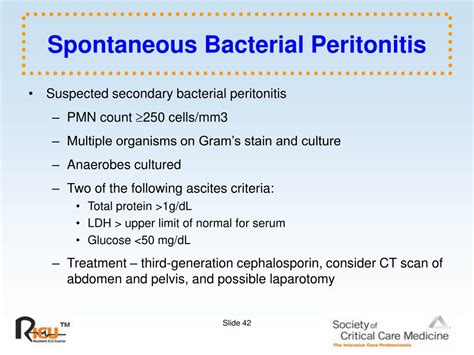 Spontaneous Bacterial Peritonitis