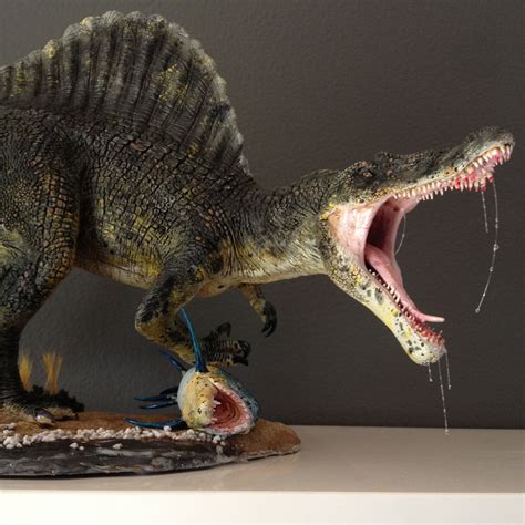 124 Scale Spinosaurus Dinosaur Model Kit I Built And Painted This Is