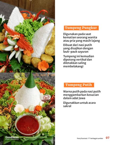 Mengapa Selalu Ada Tumpeng Di Setiap Acara Syukuran Infografik Gnfi