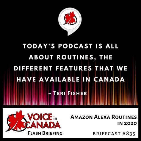 Amazon Alexa Routines In 2020 Voice In Canada
