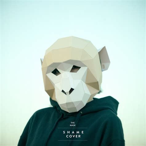 Resistant) face mask • not made with natural rubber latex • made in the usa • 50/bx. Make Monkey Mask,Ape mask,Polygon Mask,Halloween,DIY Paper,PDF,Face Mask,Papercraft,Template ...