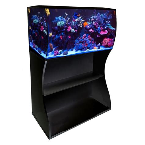Fluval Flex L Marine Black Aquarium Stand Reef Fish Tank Filter