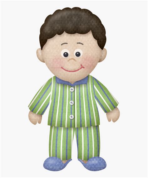 Pj Cliparts Boy In Pajamas Clipart Free Transparent Clipart