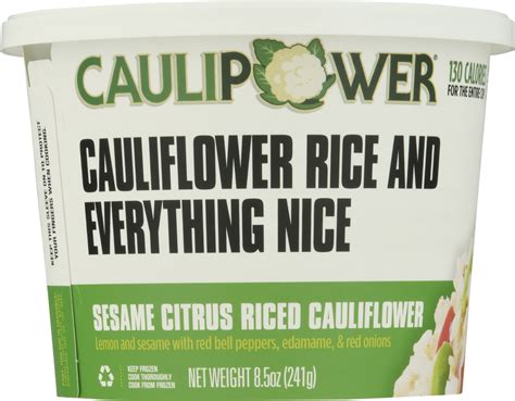 Caulipower Caulipower Sesame Citrus Riced Cauliflower 85 Ounces 8