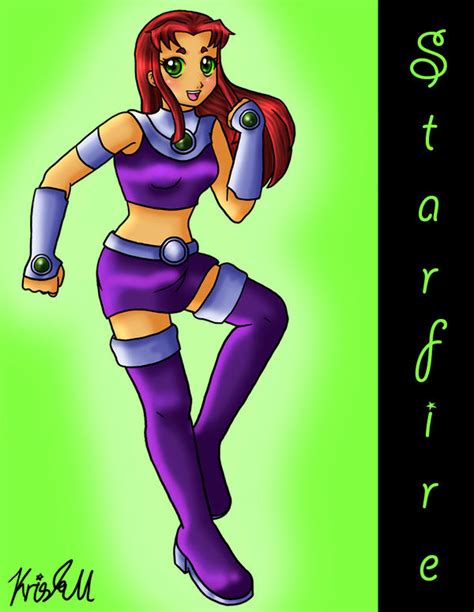 Tt Girls Starfire By Tropic Mews On Deviantart