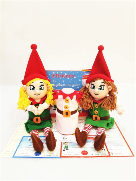 Twin Elfriends Pack Christmas Elf Tradition Elfriends Elf Toy
