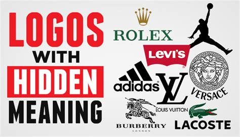 Clothes & jewelry logo design tips. Clothing Logos With Hidden Meaning - Secrets Of 10 Famous ...