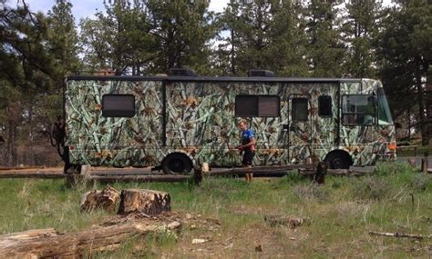 Check Out This Camouflage Rv Wrap Vehicle Wraps Are Always In Motion