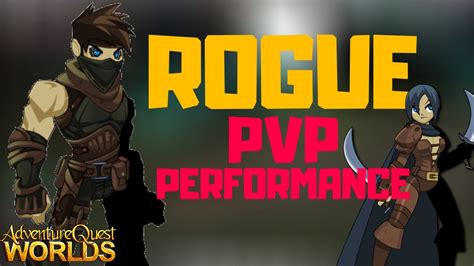 Aqw Super Nice Performance By Rogue Trying The Power Of Rogue In Pvp
